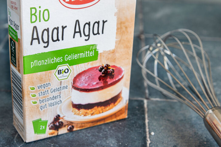 Agar Agar als veganer Ersatz für Gelatine