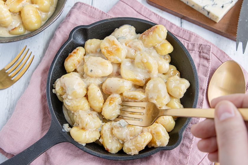 Gnocchi-Pfanne mit Gorgonzola