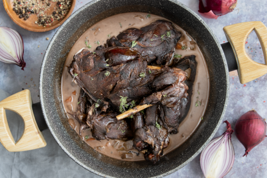 Hasenbraten mit Rotwein | Rezept - eat.de