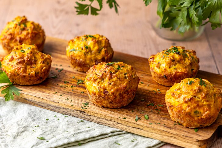 Herzhafte Kürbismuffins