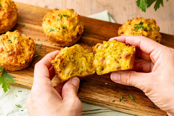 Herzhafte Kürbismuffins