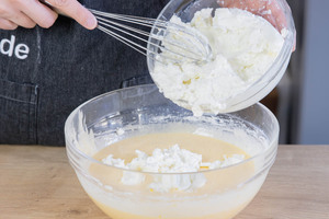 Quark dazugeben