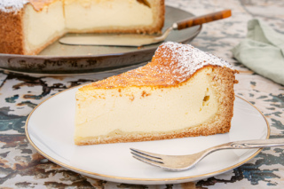 Käsekuchen nach Tante Gertruds Rezept