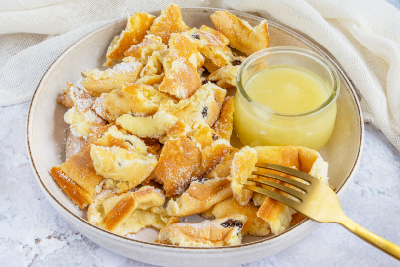 Kaiserschmarrn im Backofen zubereiten