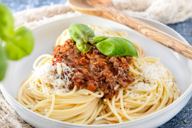 Klassische einfache Spaghetti Bolognese