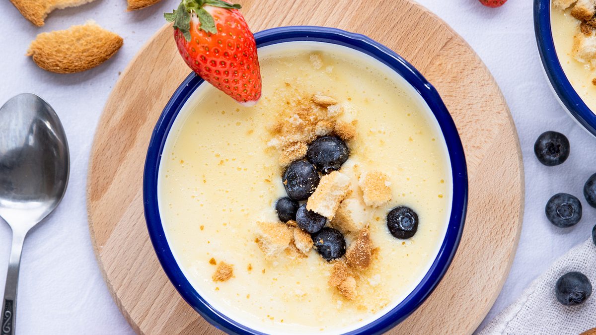Milchsuppe wie früher nach Omas Rezept | Rezept