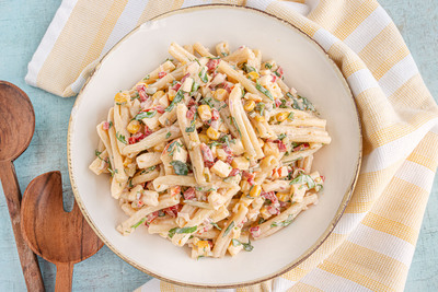 Leichter Nudelsalat ohne Mayonnaise