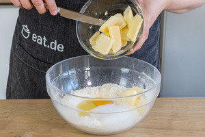 Butter dazugeben