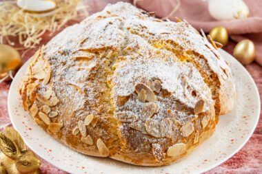 Osterbrot ohne Hefe