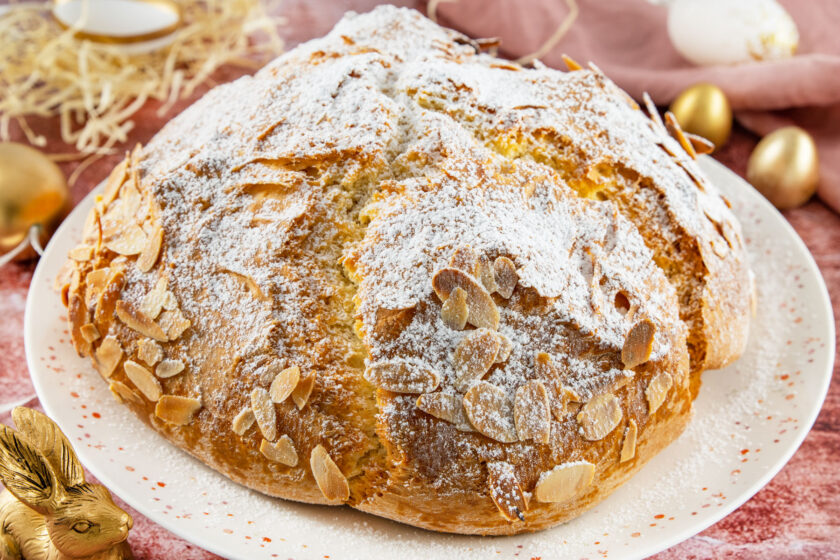 Osterbrot ohne Hefe