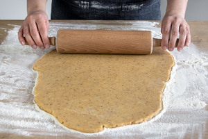 Teig ausrollen