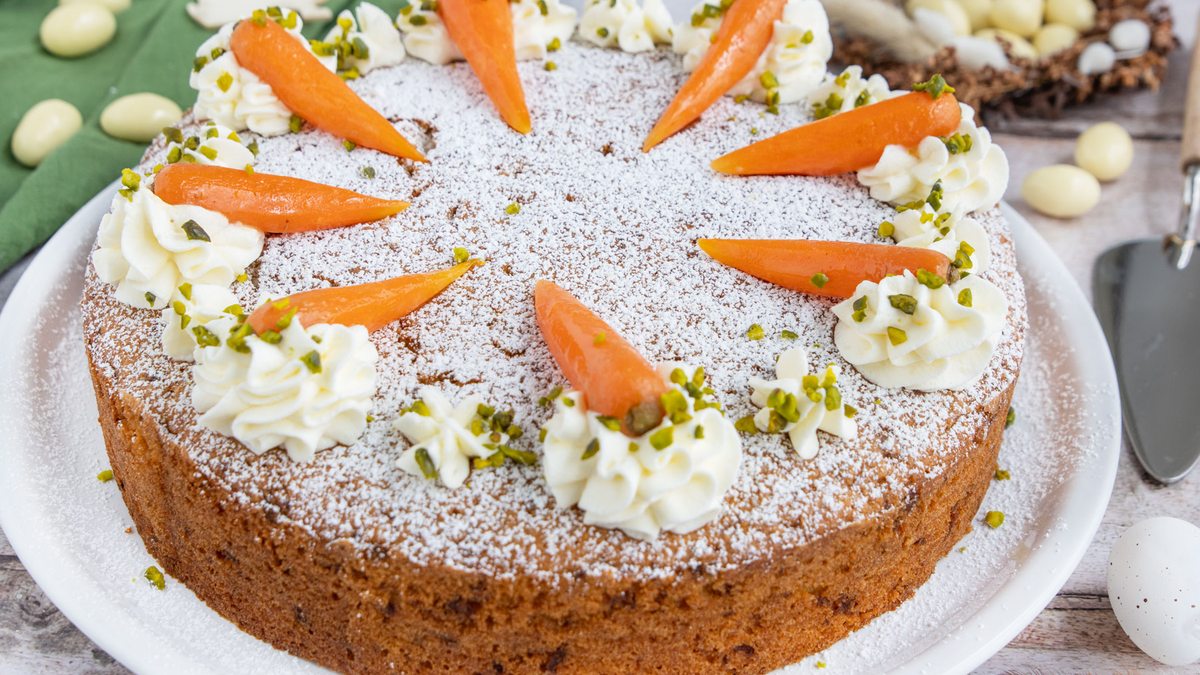 Osterkuchen: Rezept für Rüblikuchen