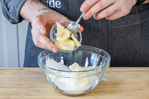 Butter dazugeben