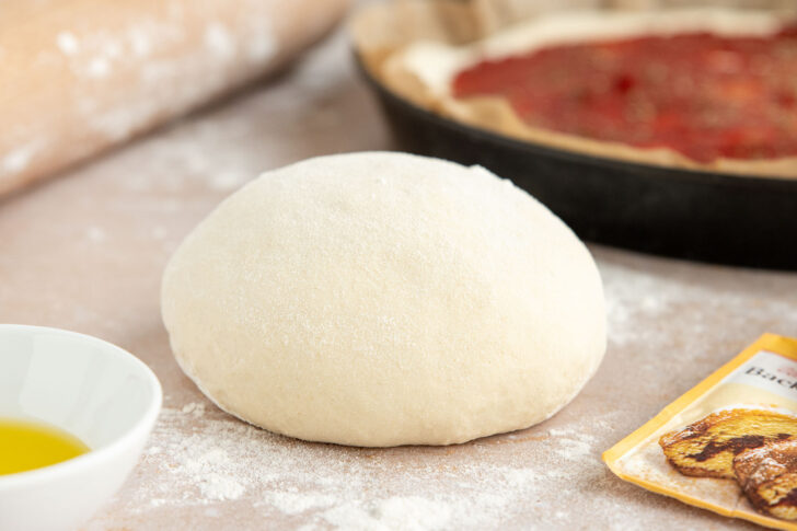 Pizzateig mit Backpulver
