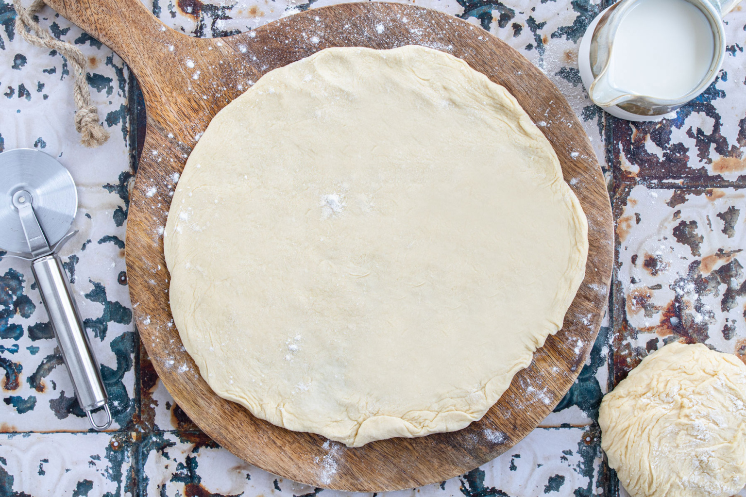 Pizzateig ohne Hefe und Backpulver | Rezept - eat.de