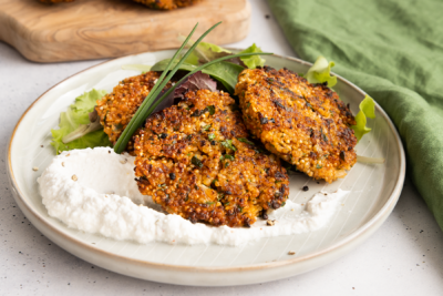 Vegane Quinoa Bratlinge