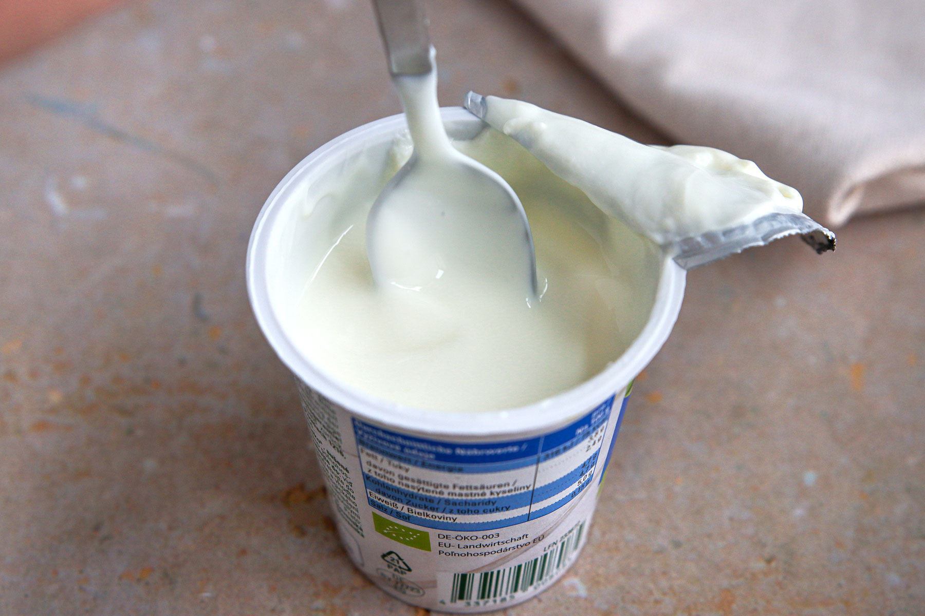 Joghurt als gesunde Alternative für Schmand