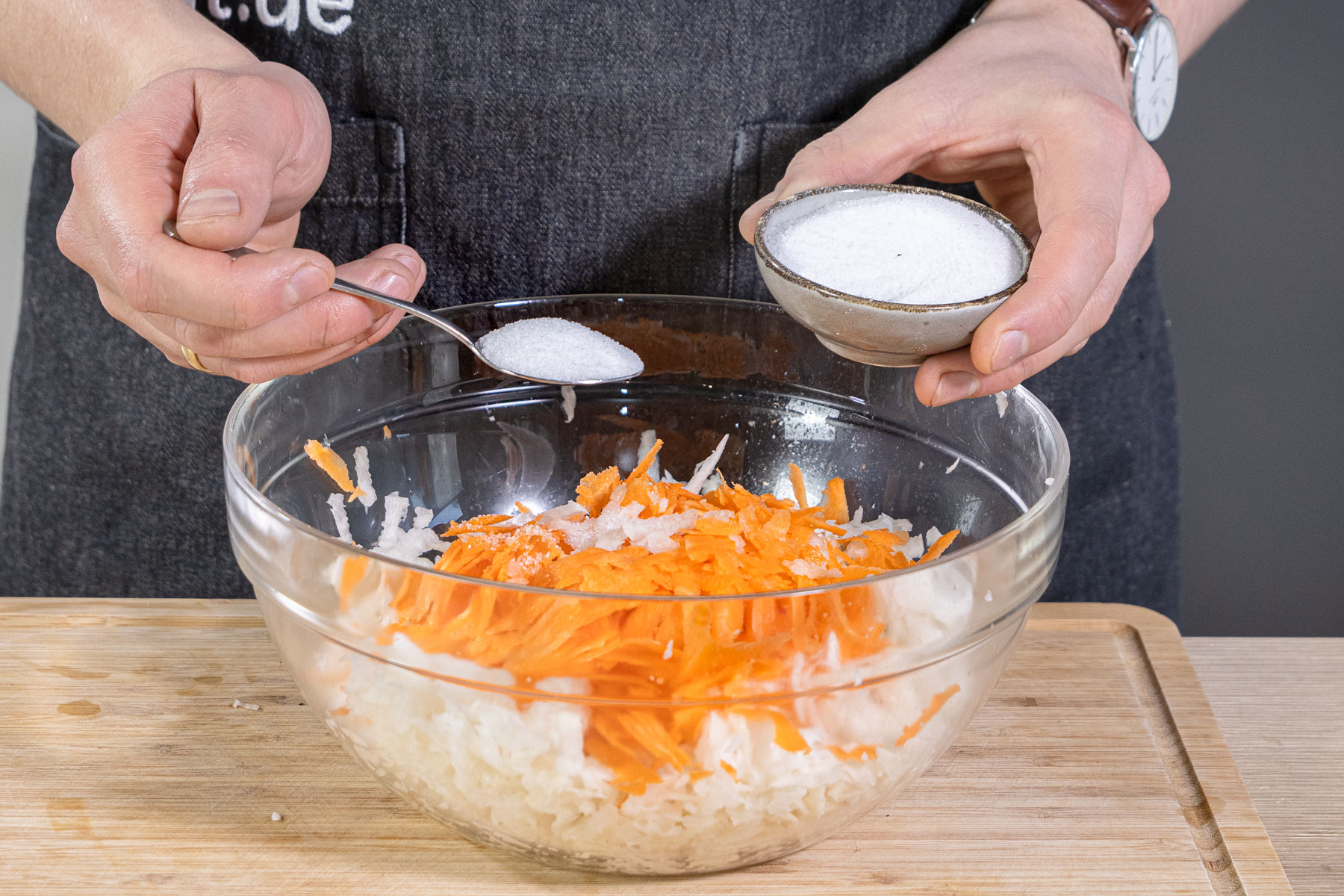 Veganer Schwarzer-Rettich-Salat | Rezept