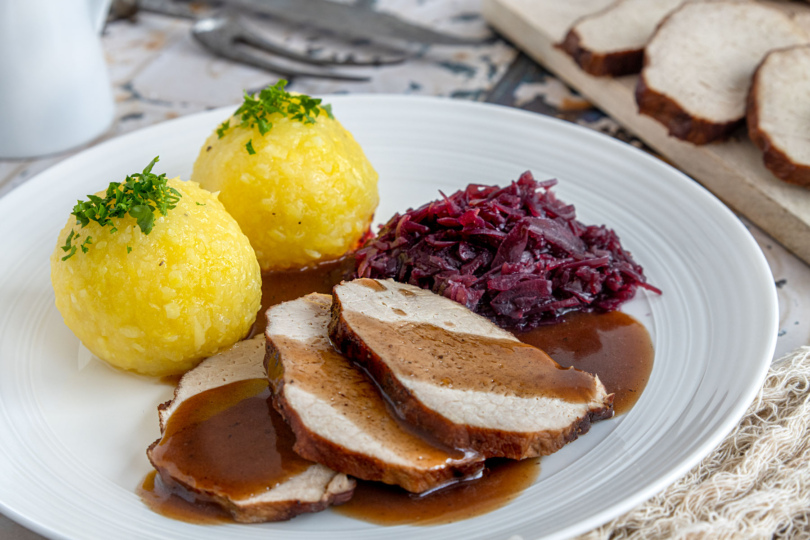 Schweinerückenbraten