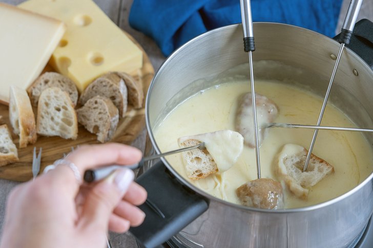 Schweizer Käsefondue