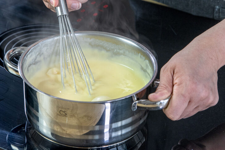 Pudding kochen
