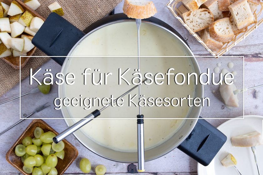 Käsefondue Käsesorten - Titel