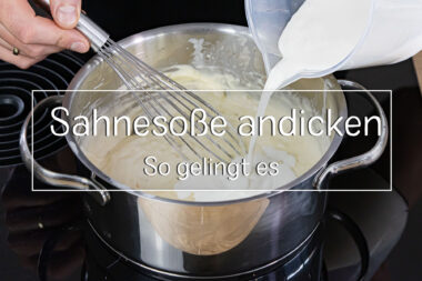Sahnesoße andicken - Titel