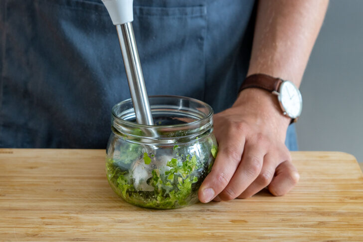 Zutaten Pesto pürieren