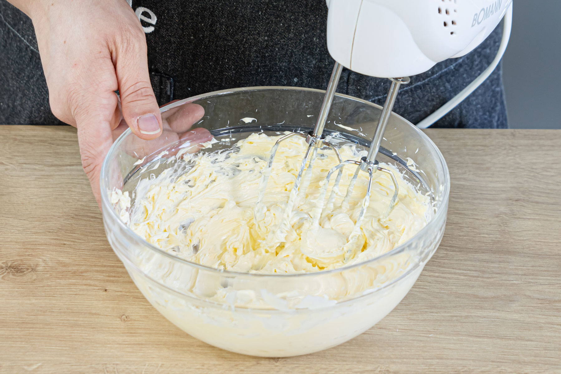 Margerine luftig aufrühren