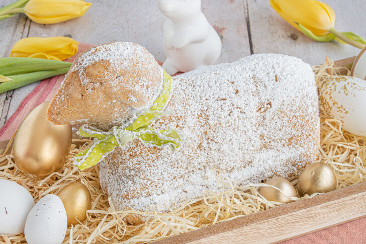 saftiges veganes Osterlamm