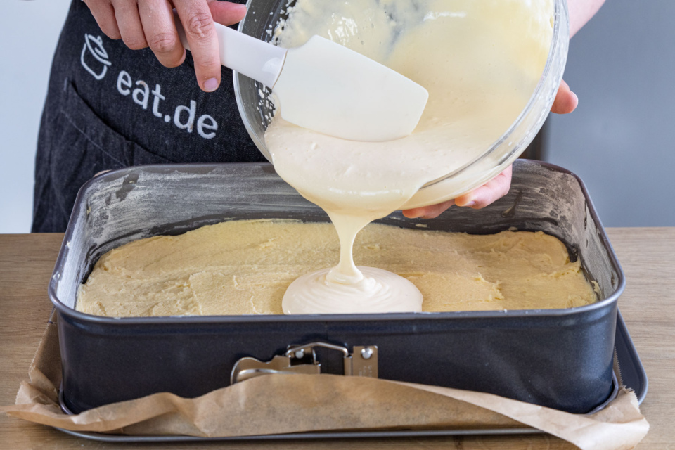 Aprikosenkuchen mit Schmand | Rezept