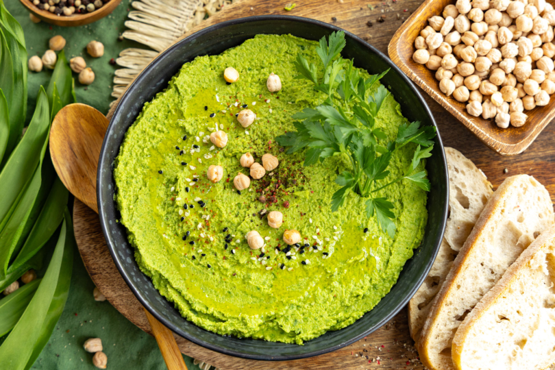 Bärlauch Hummus