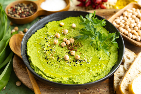 Bärlauch Hummus