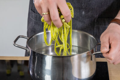 Bärlauch Tagliatelle kochen