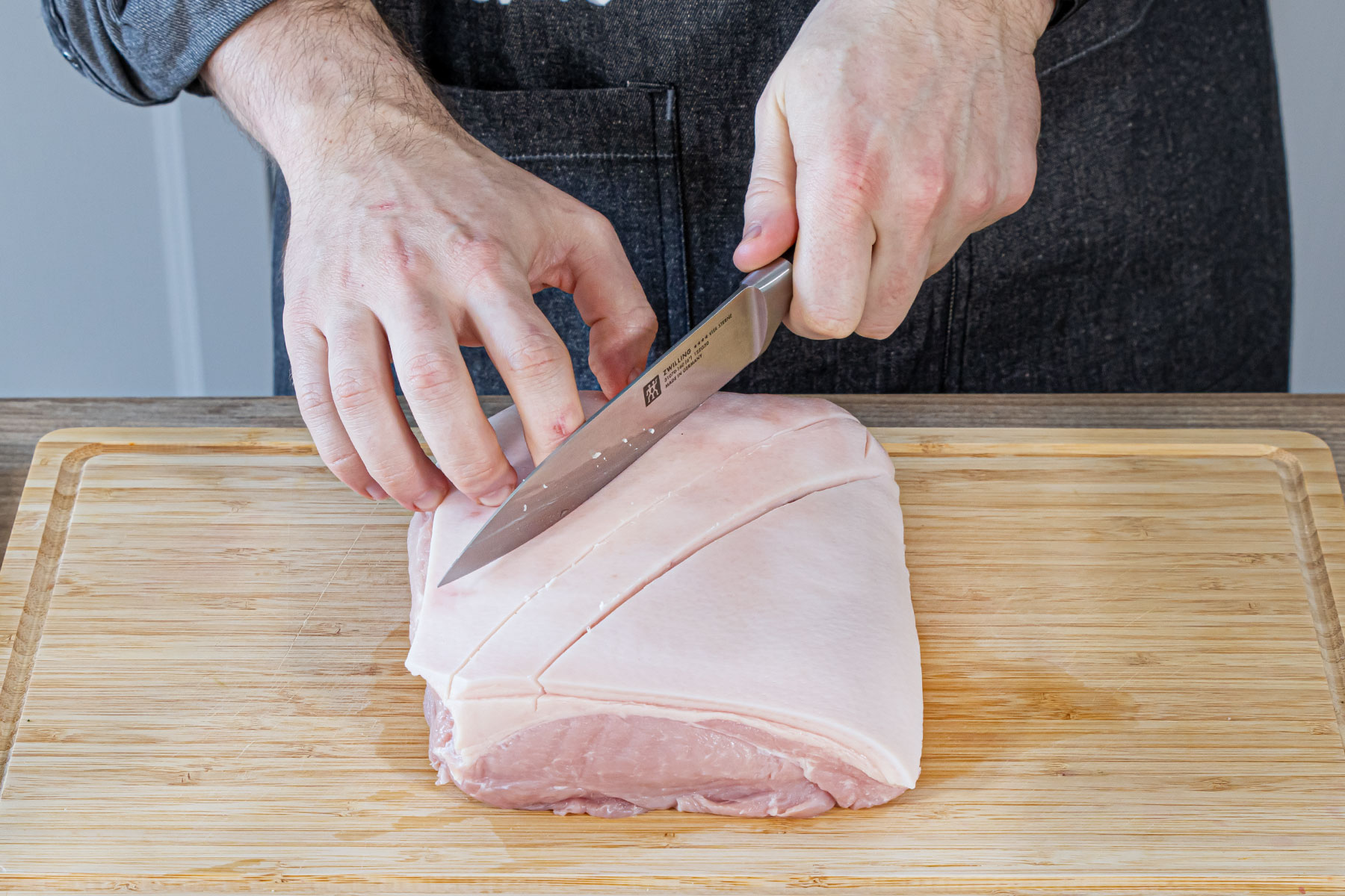 Bayerischer Schweinebraten mit Kruste