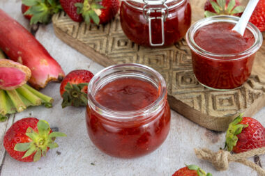 Erdbeer-Rhabarber-Marmelade