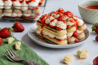 Erdbeer Tiramisu ohne Alkohol