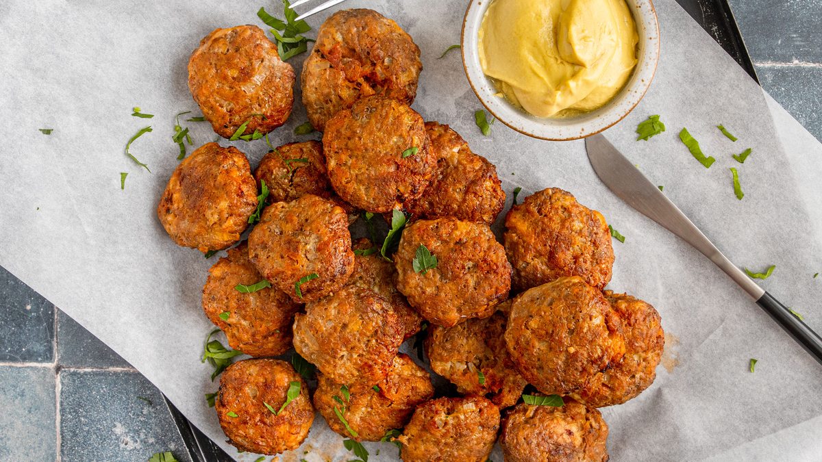 Knusprige Frikadellen im Backofen – super lecker
