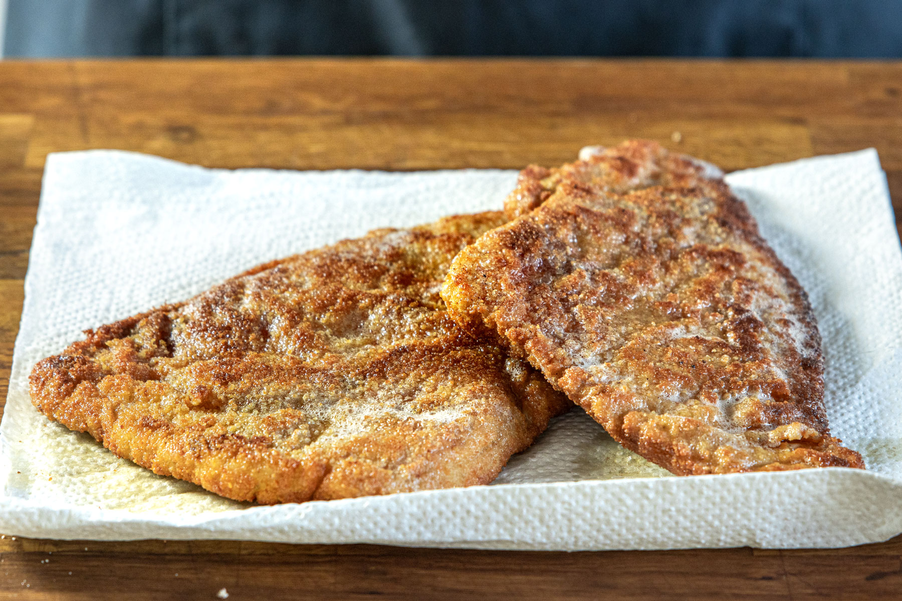 panierte Putenschnitzel