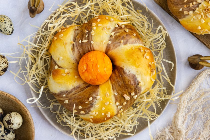 Quark-Öl-Teig Osternester backen