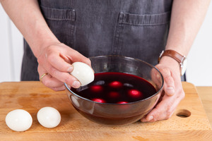 Eier einlegen