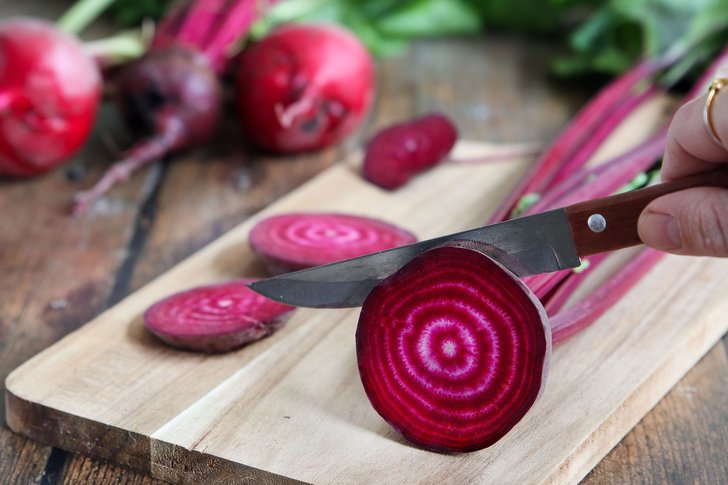 Rote Bete Knolle