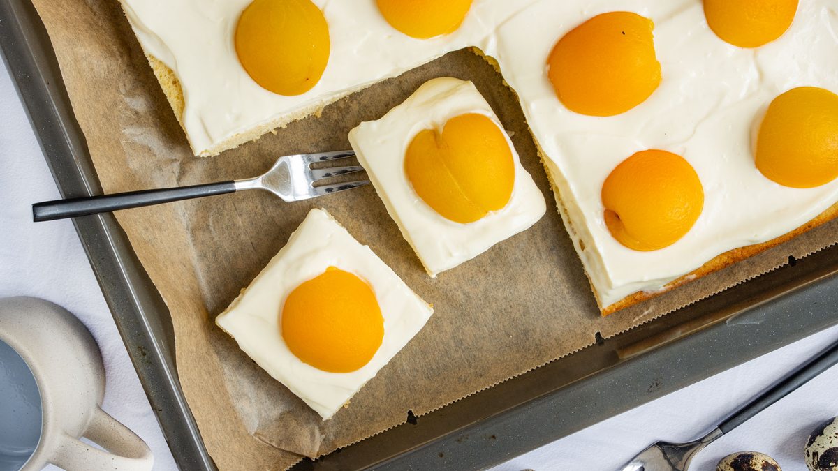 Sanella Spiegeleikuchen