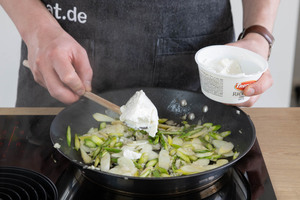 Ricotta dazugeben