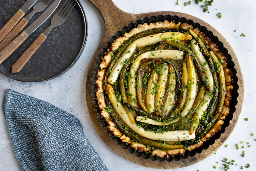 Spargel Tarte Tatin