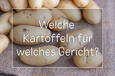 Welche Kartoffeln für welches Gericht?
