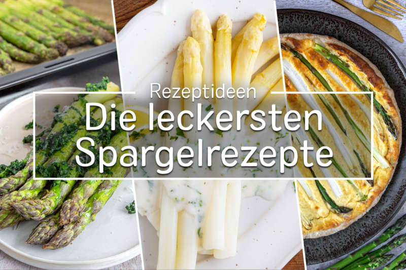 Titelbild Rezeptideen Spargelrezepte