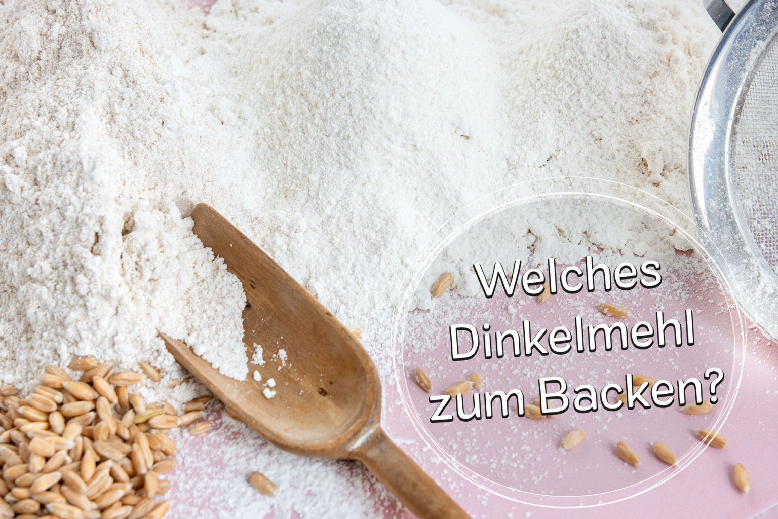 Welches Dinkelmehl zum Backen? DinkelmehlTypen