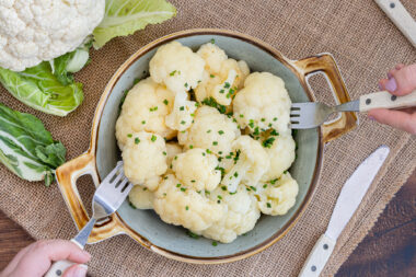 Blumenkohl kochen in 4 Schritten