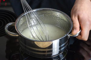 Gelatine einrühren